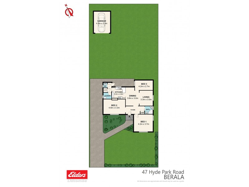 47 HYDE PARK ROAD, Berala NSW 2141 Floorplan