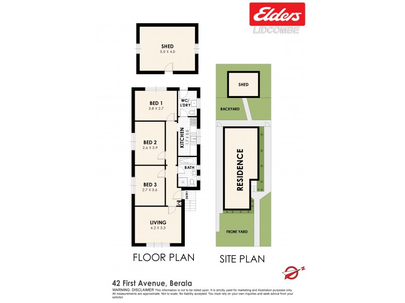 42 FIRST AVENUE, Berala NSW 2141 Floorplan