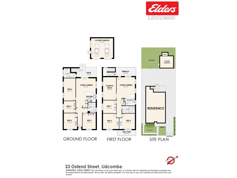23 OSTEND STREET, Lidcombe NSW 2141 Floorplan