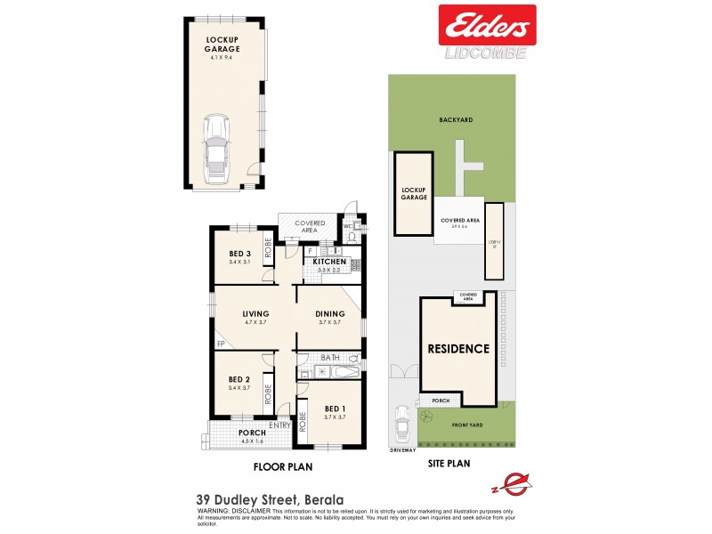 39 DUDLEY STREET, Berala NSW 2141 Floorplan