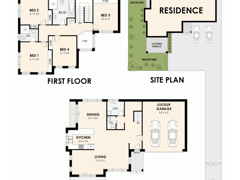 1F FENWICK STREET, Yagoona NSW 2199 Floorplan