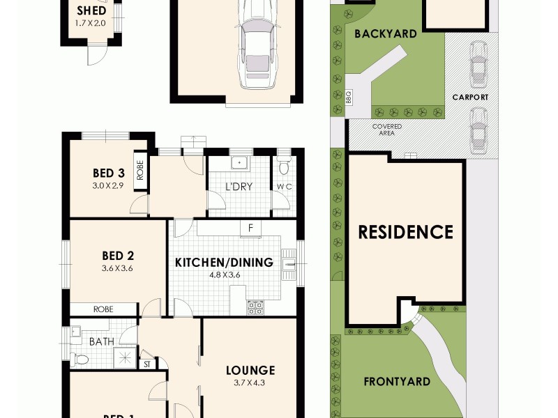 15 London Road, Lidcombe NSW 2141 Floorplan