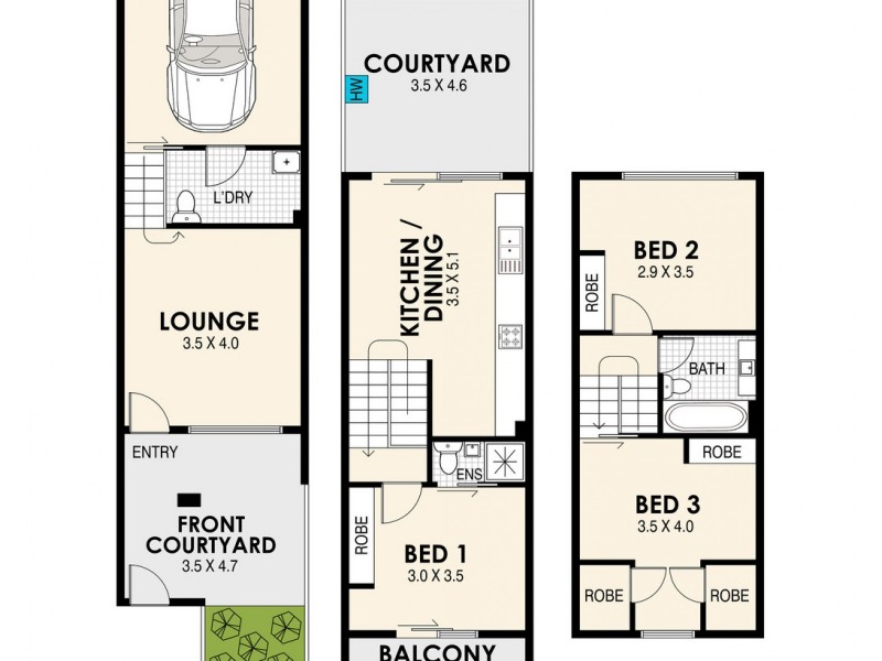7/7-11 BACHELL AVENUE, Lidcombe NSW 2141 Floorplan