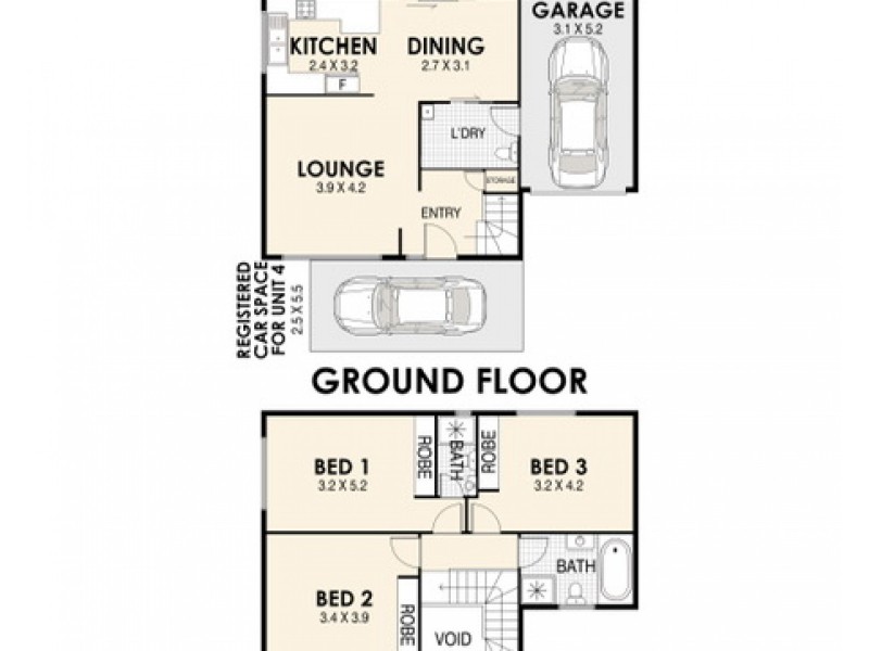 4/45 STANLEY ROAD, Lidcombe NSW 2141 Floorplan