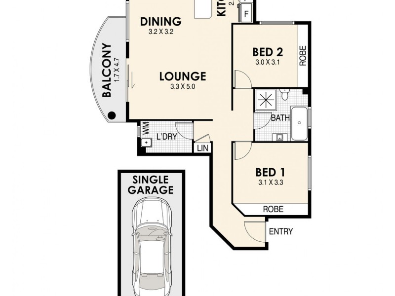 10/28-30 MARY STREET, Lidcombe NSW 2141 Floorplan