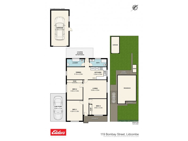 119 Bombay Street, Lidcombe NSW 2141 Floorplan