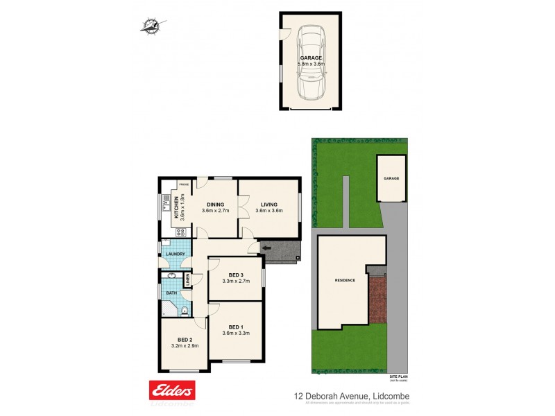 12 Deborah Avenue, Lidcombe NSW 2141 Floorplan