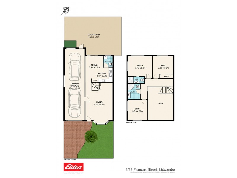 3/39 Frances Street, Lidcombe NSW 2141 Floorplan