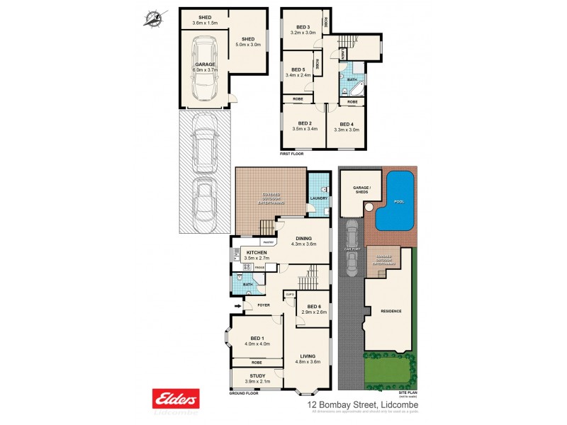 12 Bombay Street, Lidcombe NSW 2141 Floorplan