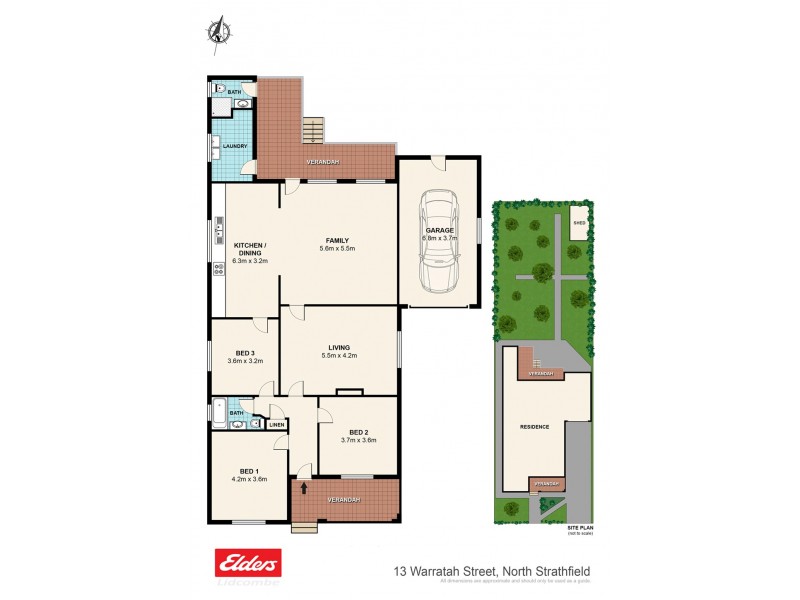 13 Waratah Street, North Strathfield NSW 2137 Floorplan