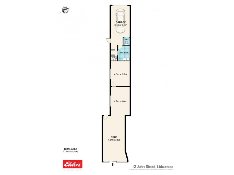 12 John Street, Lidcombe NSW 2141 Floorplan