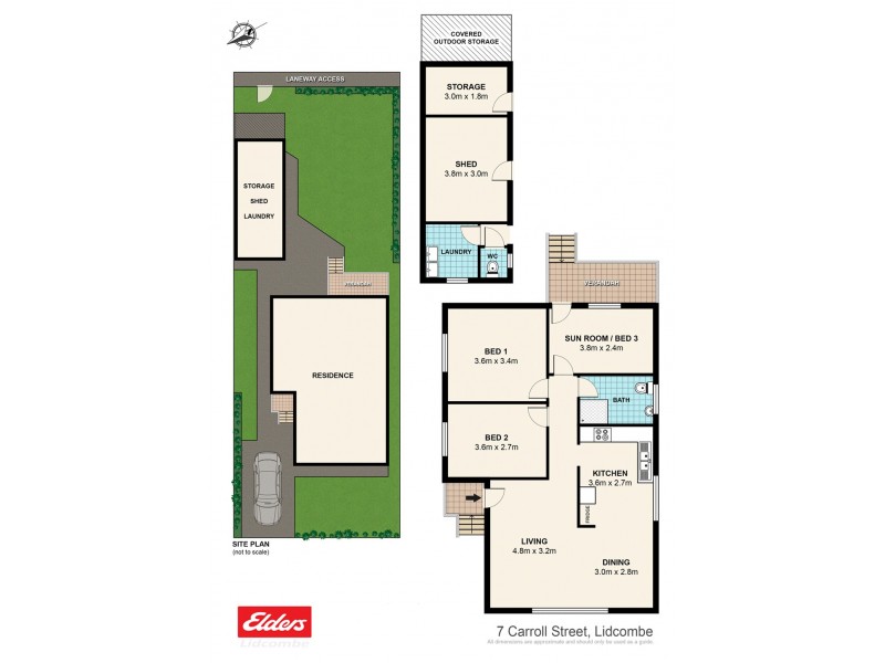 7 Carroll Street, Lidcombe NSW 2141 Floorplan
