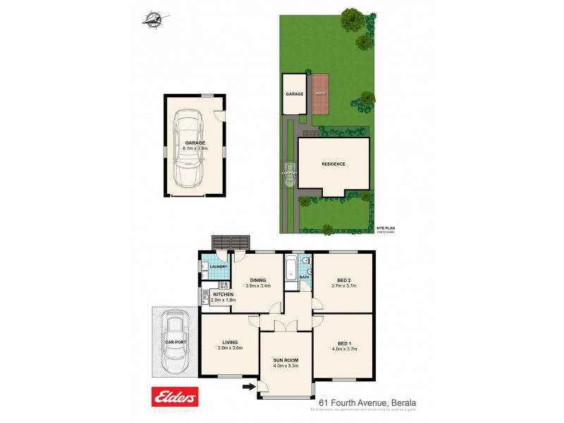 61 Fourth Avenue, Berala NSW 2141 Floorplan