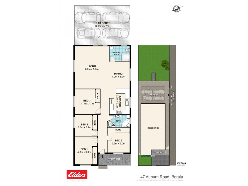 47 AUBURN ROAD, Berala NSW 2141 Floorplan