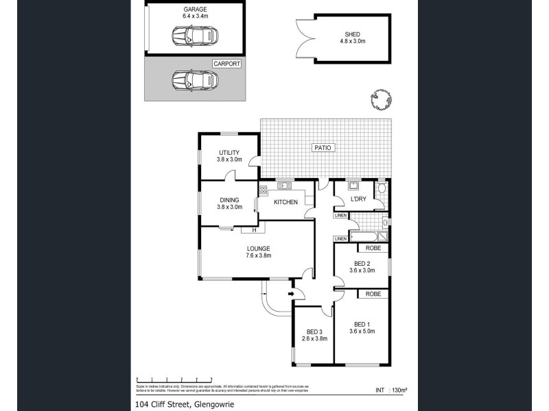 104 Cliff Street, Glengowrie SA 5044 Floorplan