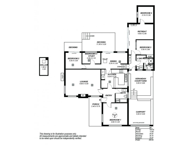 5 Adnunda Place, Beaumont SA 5066 Floorplan