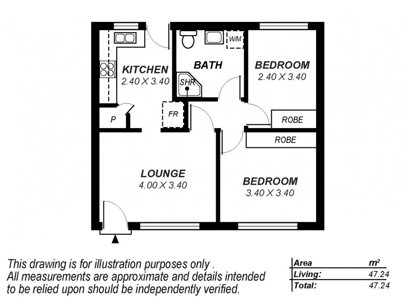 2/3 Noblet Street, Findon SA 5023 Floorplan