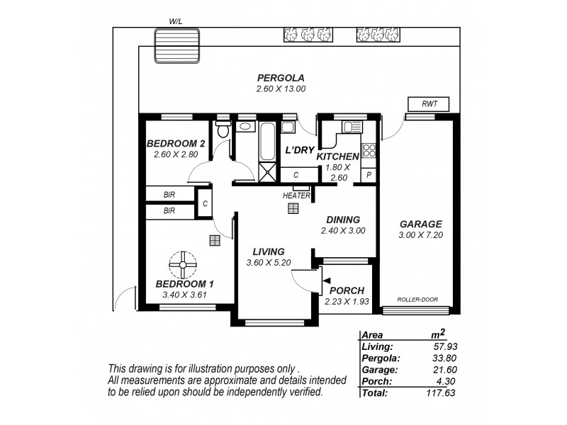 3/35 Stonehouse Avenue, Camden Park SA 5038 Floorplan