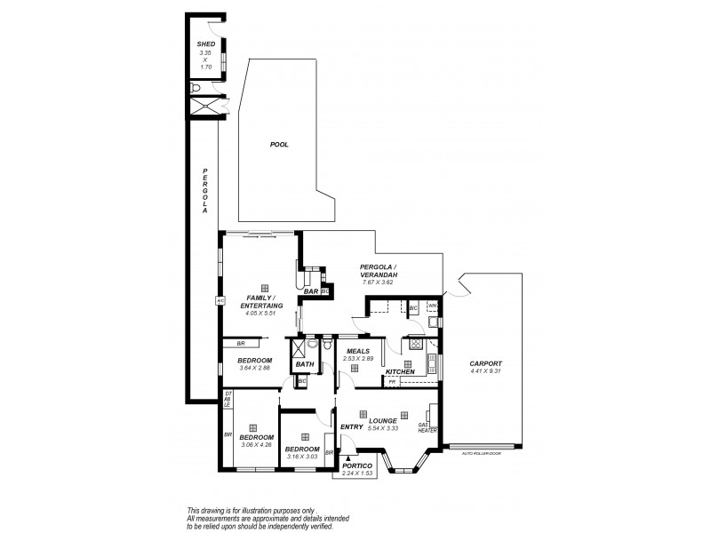 76 Lewis Crescent, Woodville West SA 5011 Floorplan