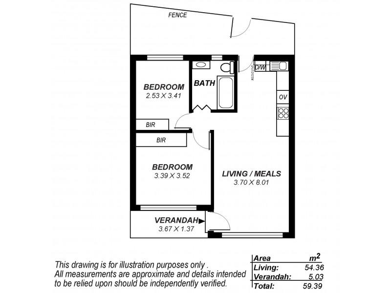 3/31 Arnold Street, Underdale SA 5032 Floorplan