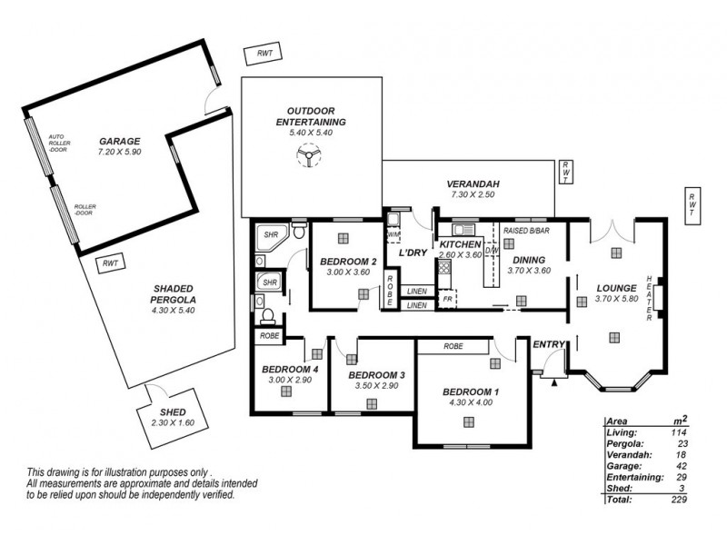 1 Hale Avenue, Hawthorn SA 5062 Floorplan