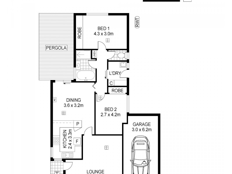 1/124 Partridge Street, Glenelg South SA 5045 Floorplan