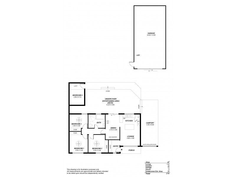 7 McRae Road, Port Noarlunga South SA 5167 Floorplan