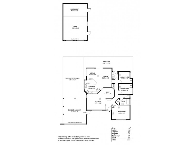50 Canterbury Drive, Salisbury Heights SA 5109 Floorplan
