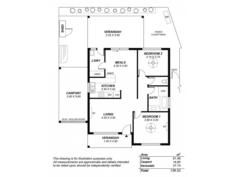 14/23 Coburg Road, Alberton SA 5014 Floorplan