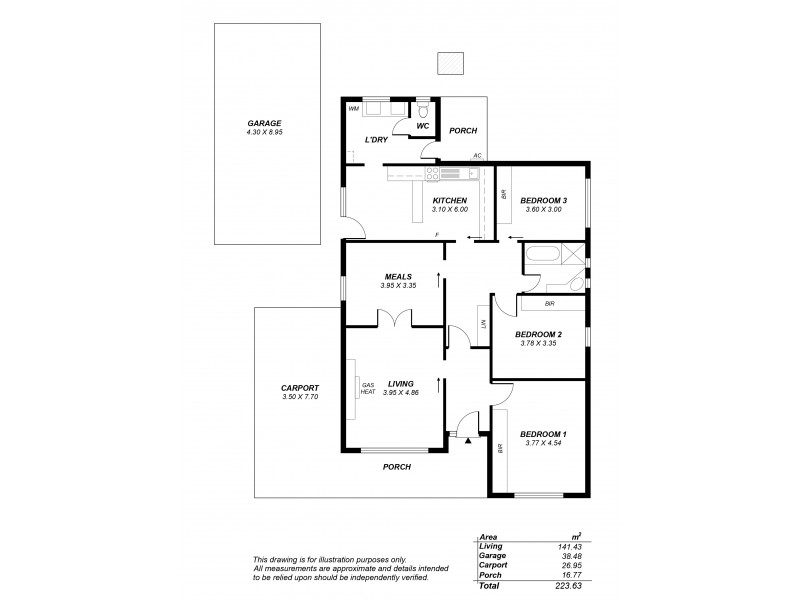 13 Winston Avenue, Cumberland Park SA 5041 Floorplan