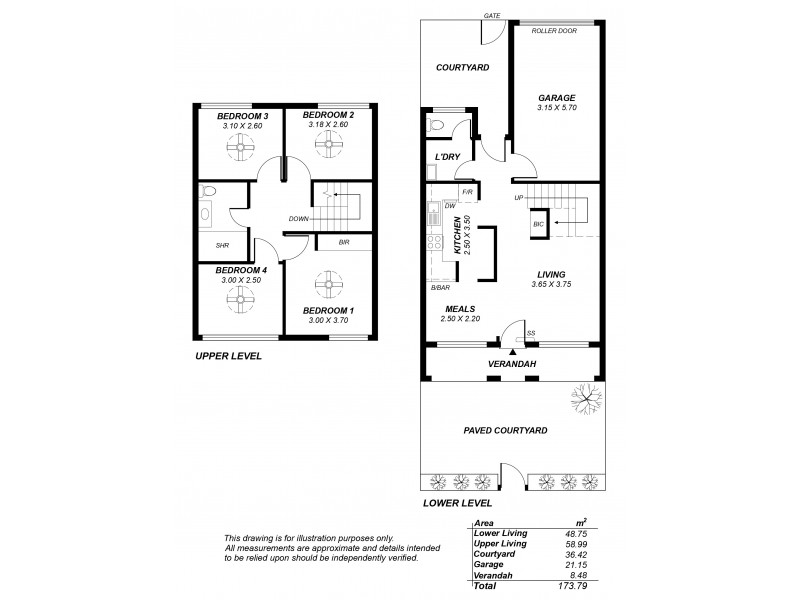 9/20 Edwin Street, West Lakes Shore SA 5020 Floorplan