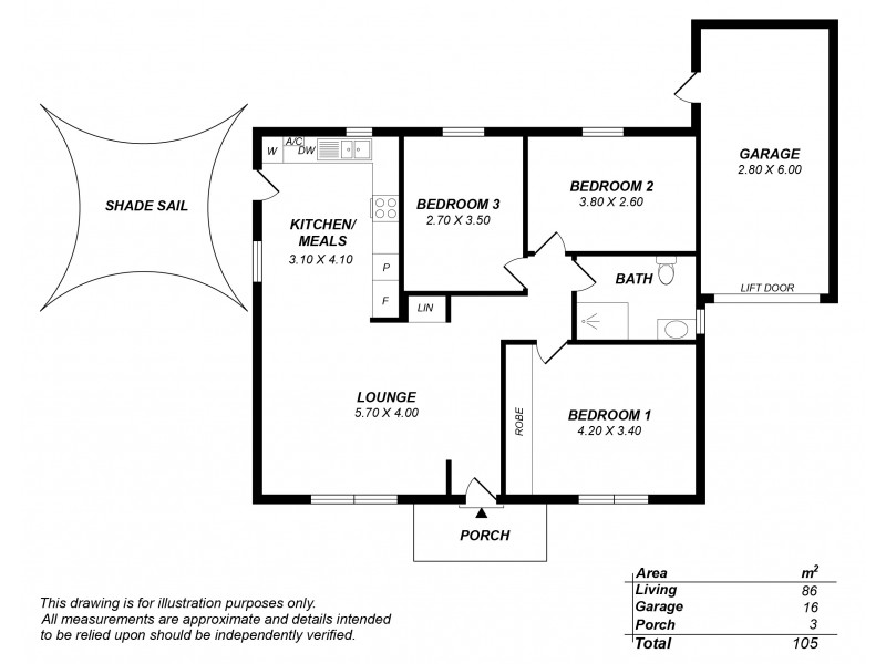 1/30 Balham Avenue, Kingswood SA 5062 Floorplan