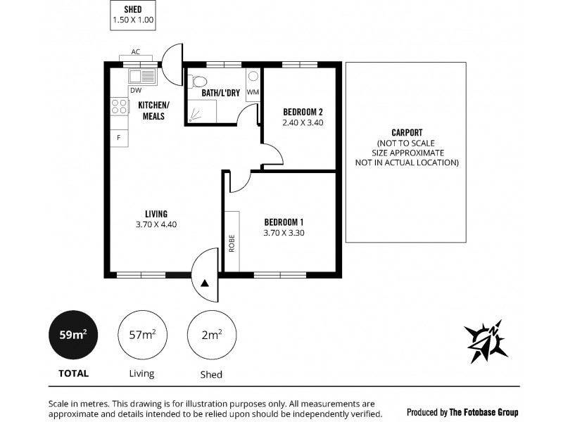 2/71 Spring Street, Queenstown SA 5014 Floorplan
