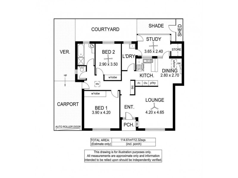 3/142 Augusta Street, Glenelg East SA 5045 Floorplan