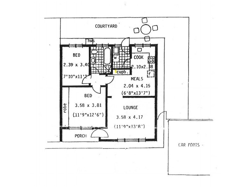 3/44 Audrey Street, Ascot Park SA 5043 Floorplan