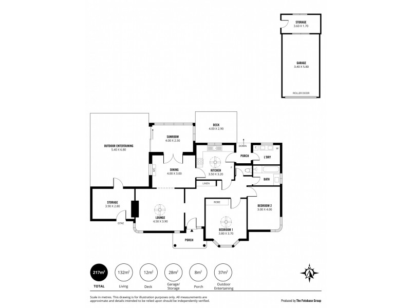 2 Balmoral Avenue, North Brighton SA 5048 Floorplan
