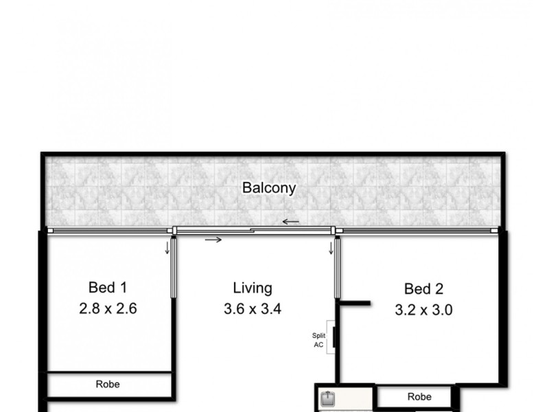 325/33 Warwick Street, Walkerville SA 5081 Floorplan