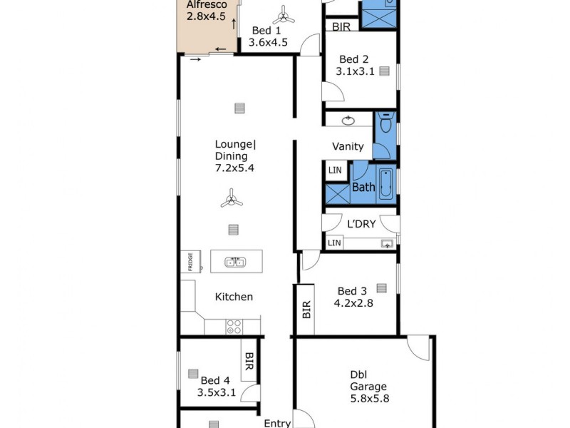 10 Orbit Court, Woodcroft SA 5162 Floorplan