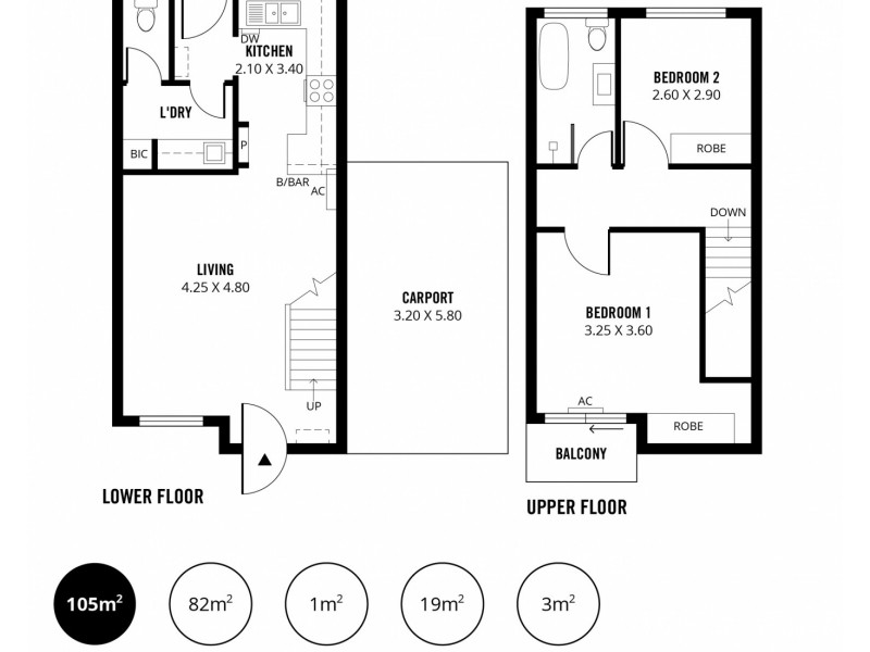 2/48 Maud Street, Unley SA 5061 Floorplan