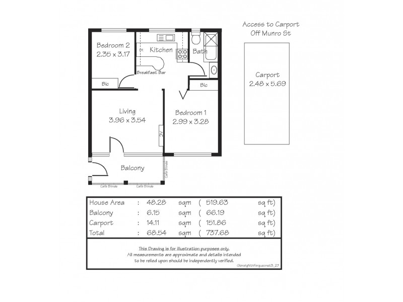 27/3 Ferguson Street, Glenelg North SA 5045 Floorplan