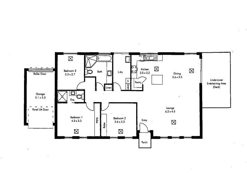13 Portland Street, Fulham SA 5024 Floorplan