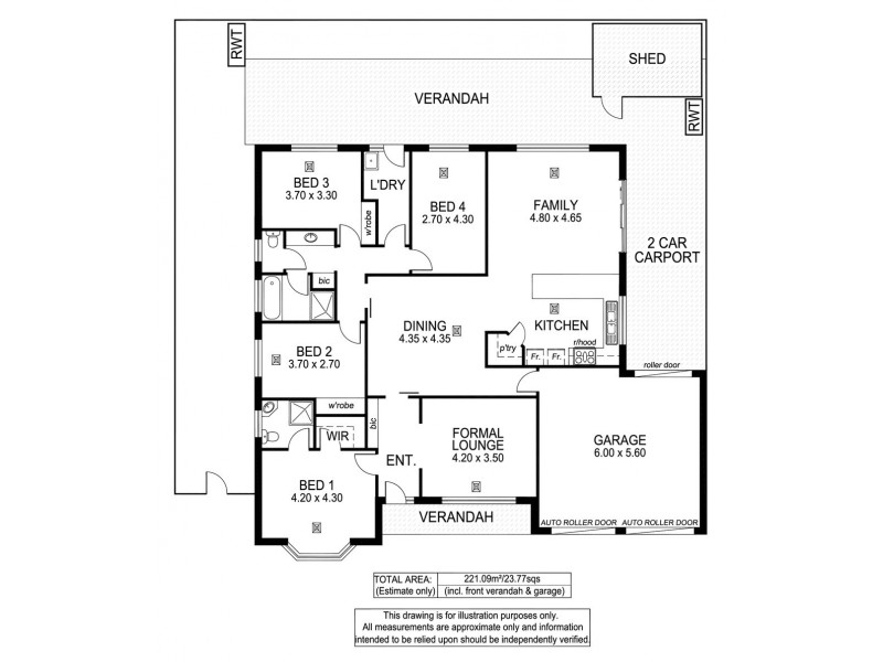 53 Golding Street, Beverley SA 5009 Floorplan