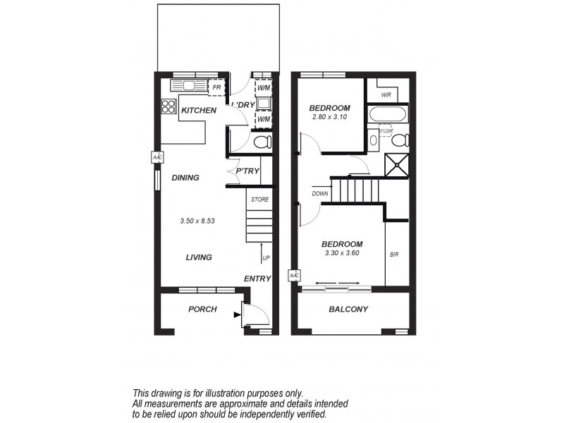 4/366 Seaview Road, Henley Beach SA 5022 Floorplan