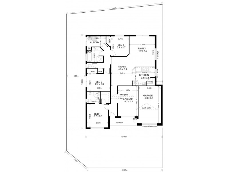 5 Porchester Street, Campbelltown SA 5074 Floorplan