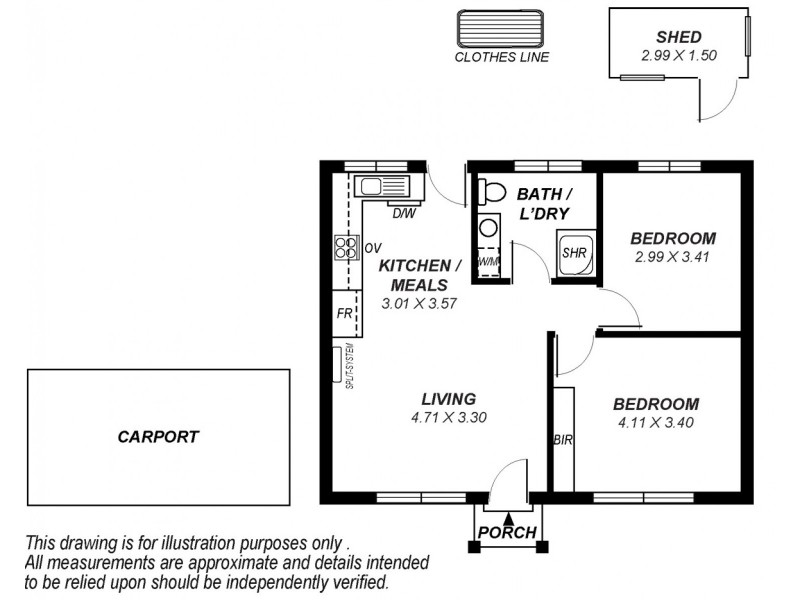 3/63 Zephyr Terrace, Port Willunga SA 5173 Floorplan