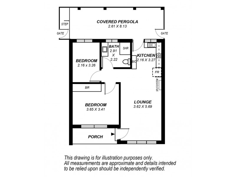 1/2 Albert Street, Ascot Park SA 5043 Floorplan
