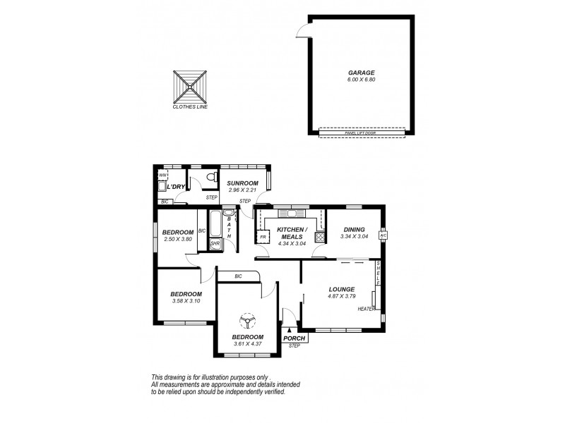 8 Oxford Street, Somerton Park SA 5044 Floorplan