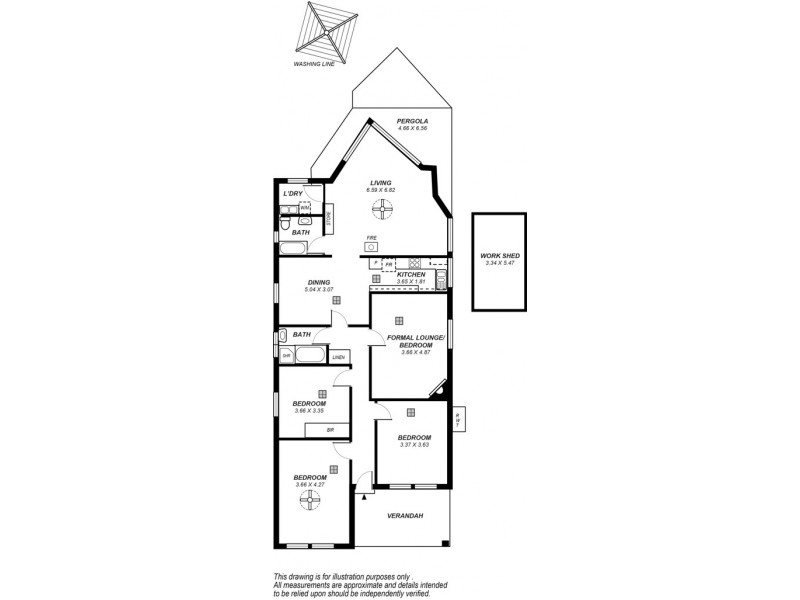 15 Leith Avenue, Clarence Gardens SA 5039 Floorplan