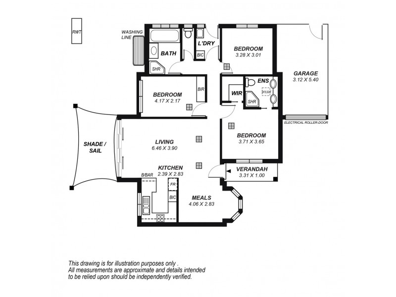 36B Anstey Crescent, Marleston SA 5033 Floorplan
