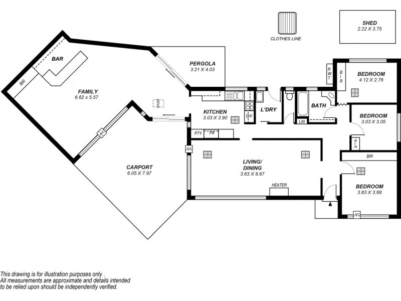 29 Leila Street, Bedford Park SA 5042 Floorplan